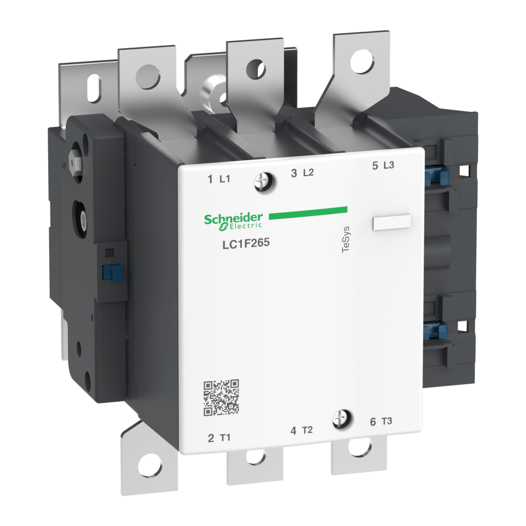 LC1F265F7 - TeSys F contactor - 3P (3 NO) - AC-3 - <= 440 V 265 A - coil 110 V AC Schneider Electric