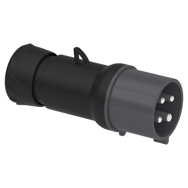 PratiKa wander plug - straight - 32 A - 3P + E - 480...500 V AC - IP44 Schneider Electric