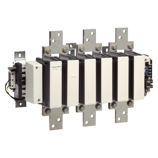 LC1F780 — LC1F780 - TeSys F contactor - 3P(3 NO)-AC-3 <= 440V 780 A with coil LX1/ LX9 - 110…500V AC 40/400Hz, LX4 - 110...440V DC Schneider Electric