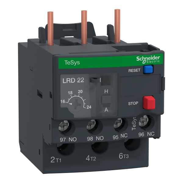 LRD22 — LRD22 - Thermal overload relay, TeSys LRD, 16...24 A, class 10A Schneider Electric