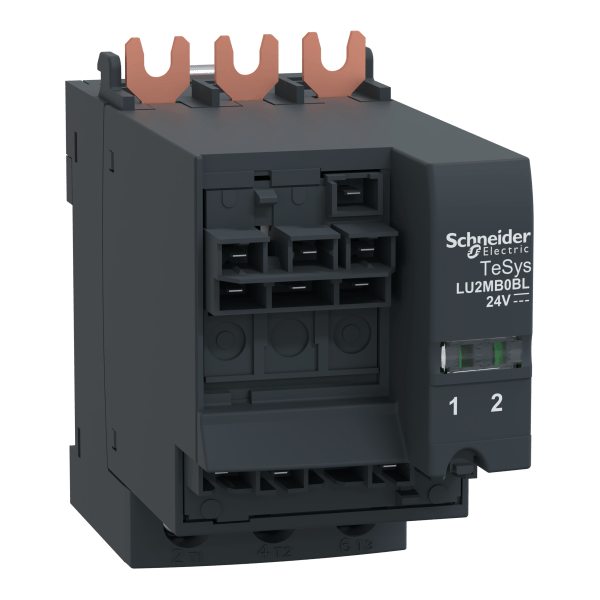 Reverser block for vertical mounting, TeSys U, 38A/690V, coil 24V DC Schneider Electric