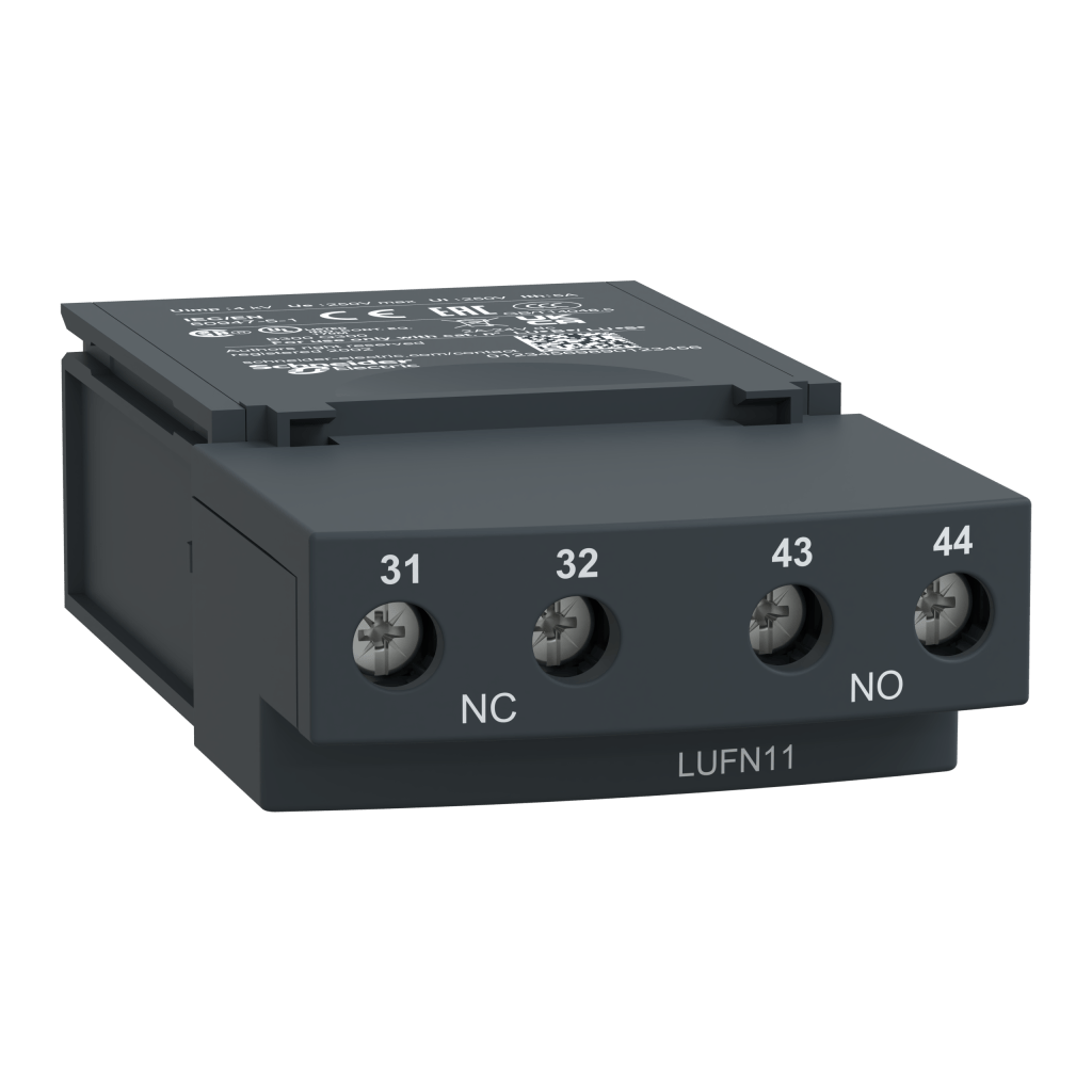 LUFN11 - auxiliary contacts LUF - 1NO + 1NC Schneider Electric
