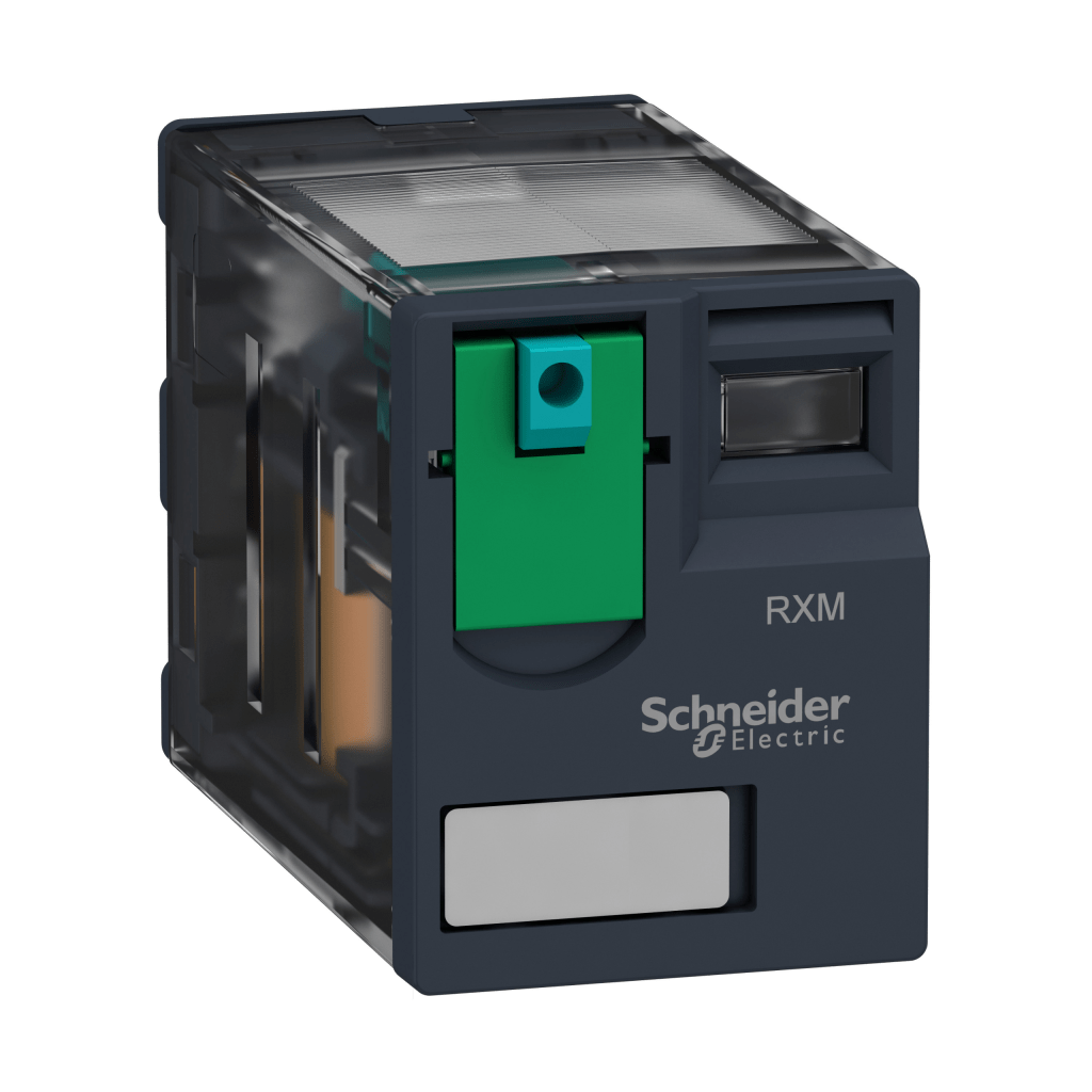 RXM3AB1FD - Harmony, Miniature plug-in relay, 10 A, 3 CO, with lockable test button, 110 V DC Schneider Electric
