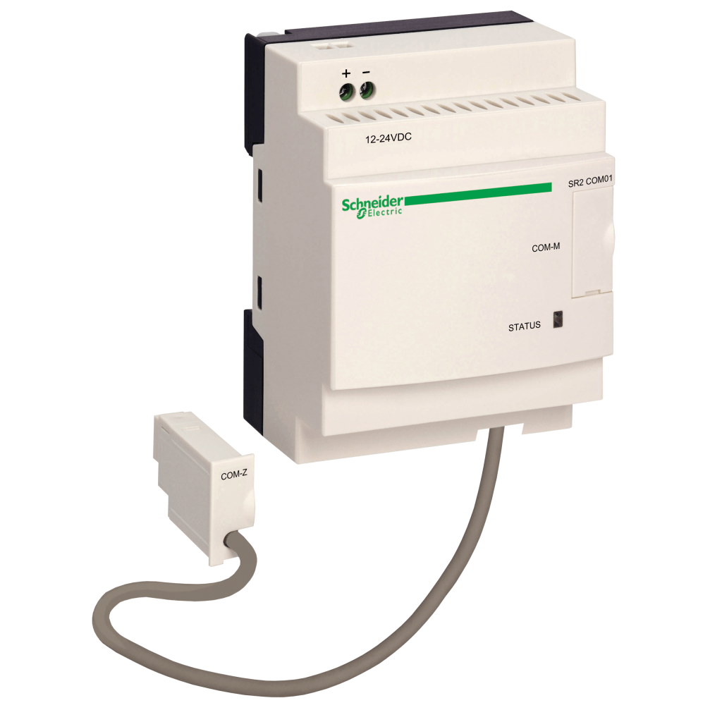 SR2COM01 - Modem communication interface, Zelio Logic, for smart relay Telemecanique