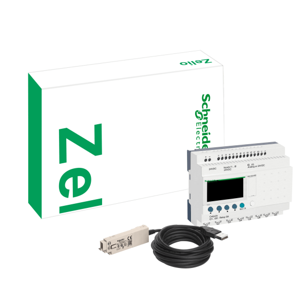 Modular discovery packs, Zelio Logic, smart relay discovery pack, 26 I/O, 24 V DC Schneider Electric