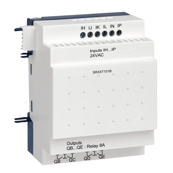 Discrete I/O extension module, Zelio Logic, 10 I/O, 24 V AC Telemecanique