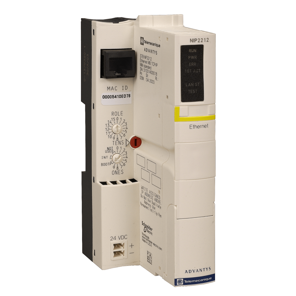 STBNIP2212 - standard Network Interface Module STB - Ethernet - 10 Mbit/s Schneider Electric