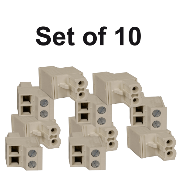 Modicon STB - 2 pin removable field wiring connector - screw - type Schneider Electric