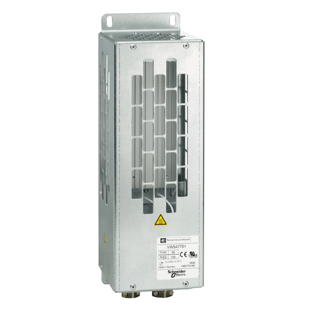 VW3A7704 - braking resistor - IP 20 - 15 Ohm - 1000 W Schneider Electric