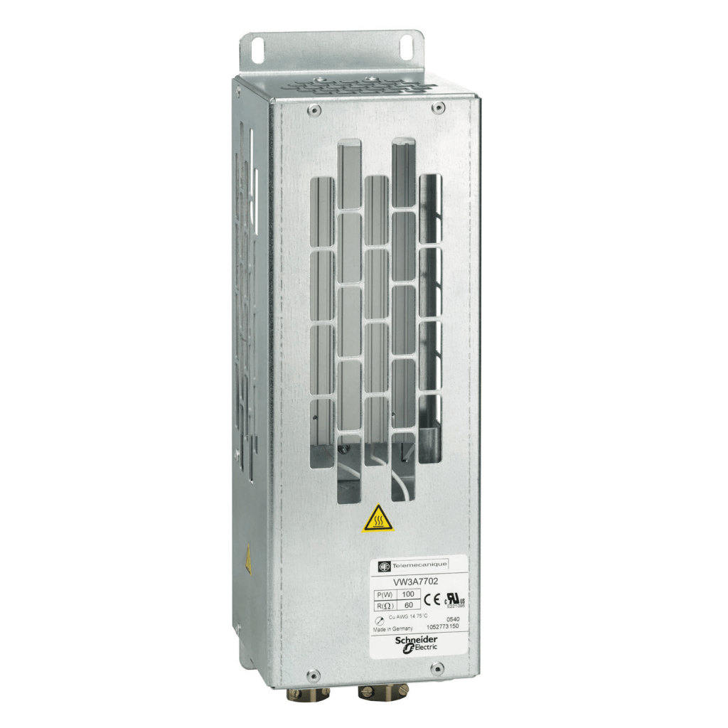 VW3A7702 - braking resistor - IP 20 - 60 Ohm - 100 W Schneider Electric