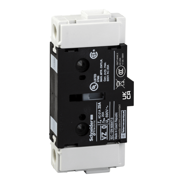 VZ01 — VZ01 - TeSys VARIO - additional pole - 20 A - for V01 Schneider Electric