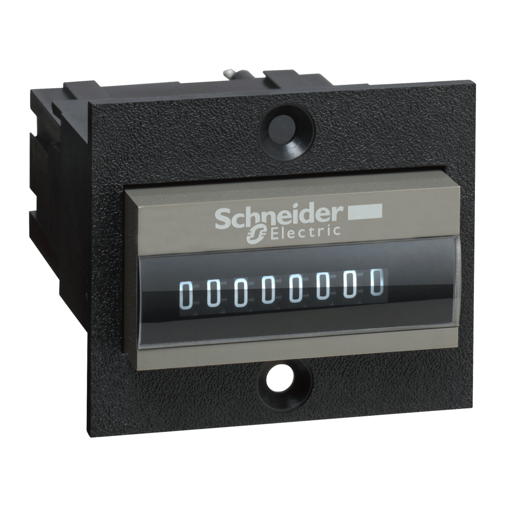 XBKT80000U00M - totalising counter - mechanical 8 digit display - 24 V DC Schneider Electric