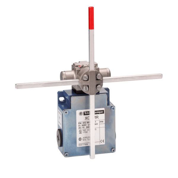 XCKMR54D1H29 — XCKMR54D1H29 - Limit switch, Limit switches XC Standard, XCKMR, stay put crossed rods lever 6 mm, 2x(2 NC), slow, M20 Telemecanique Sensors