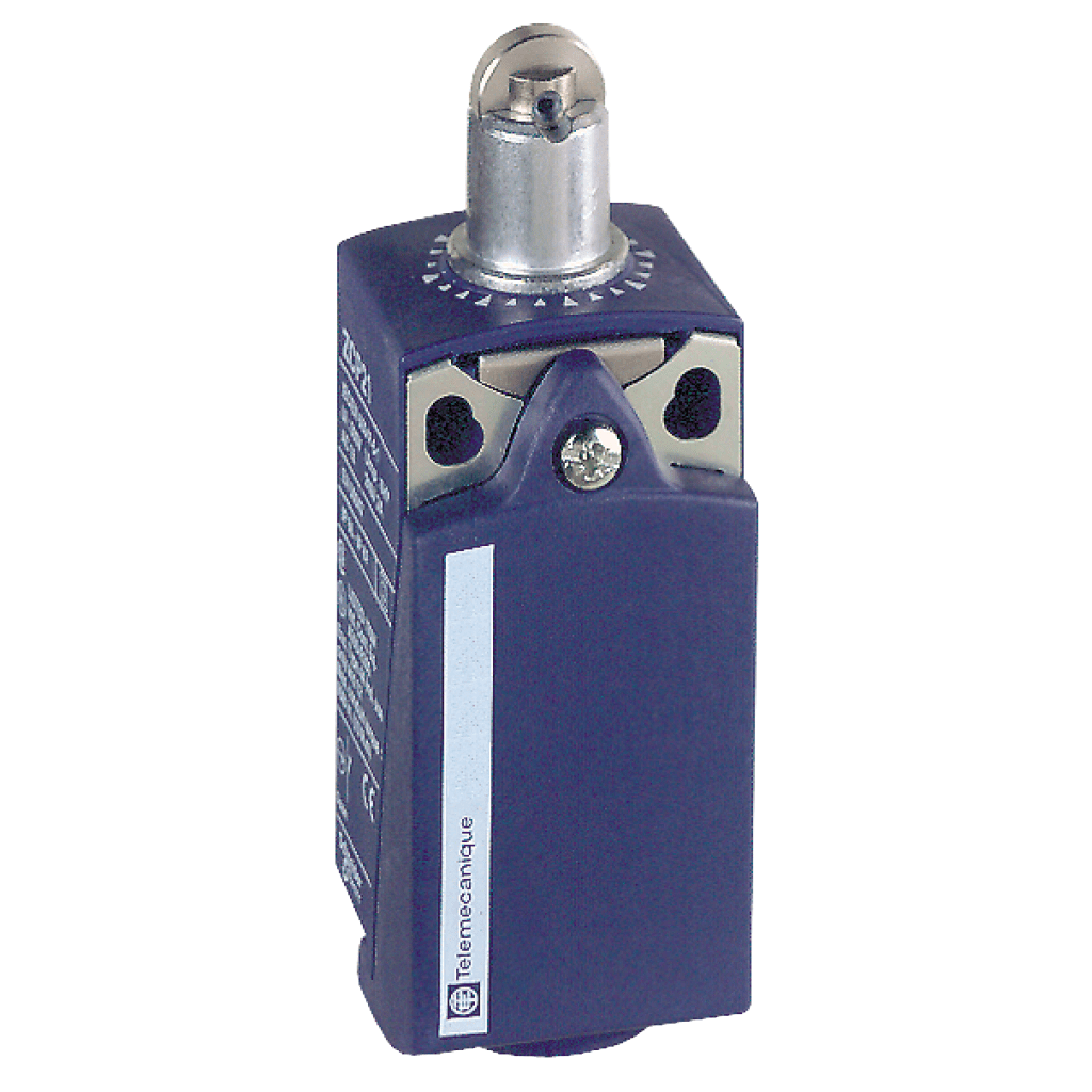 XCKP2102P16 - Limit switch, Limit switches XC Standard, XCKP, steel roller plunger, 1NC+1 NO, snap, M16 Telemecanique Sensors