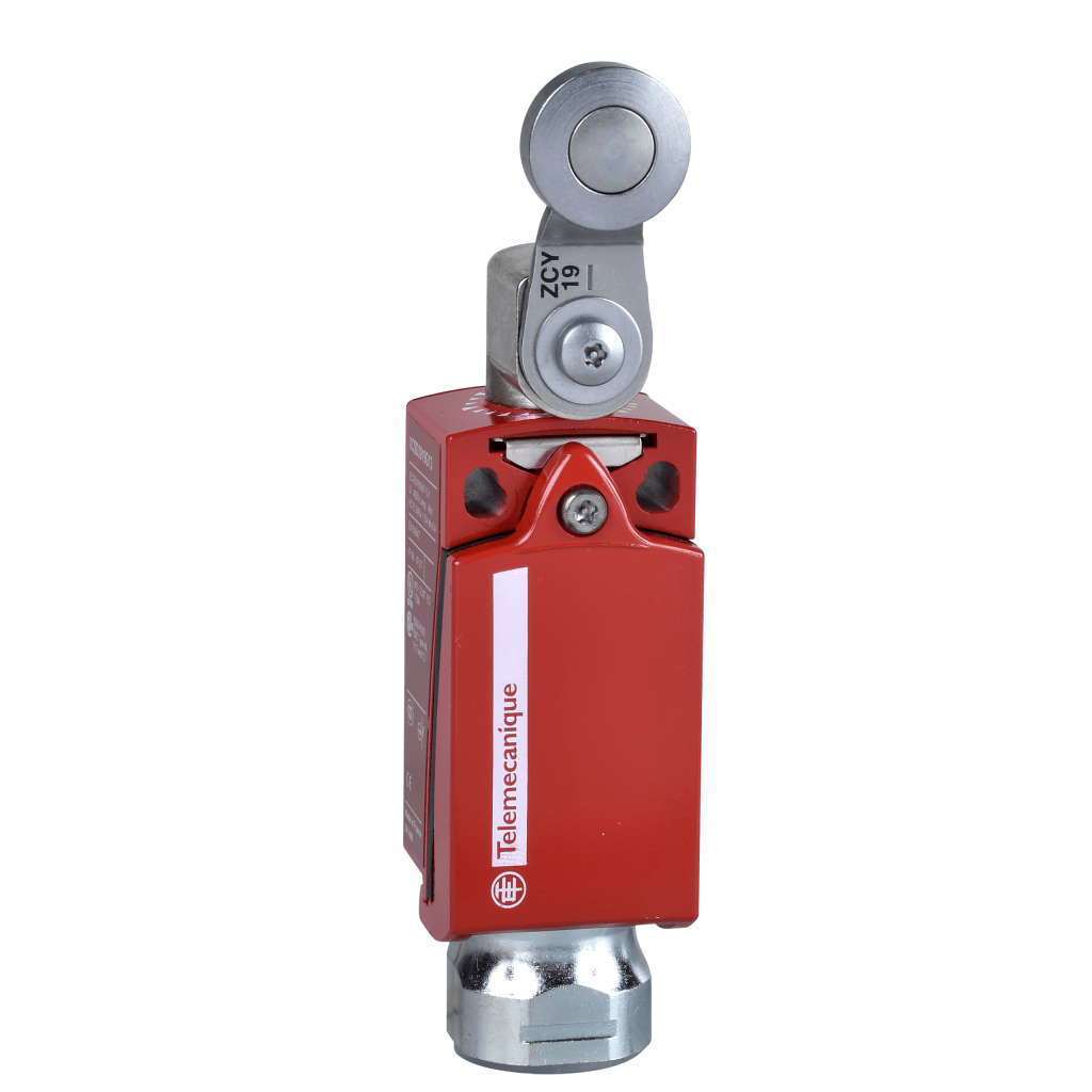XCSD3919G13 - Safety limit switch, Telemecanique Safety switches XCS, metal, rotary lever, 2 NC + 1 NO, 1entry tapped Pg 13.5 Telemecanique Sensors