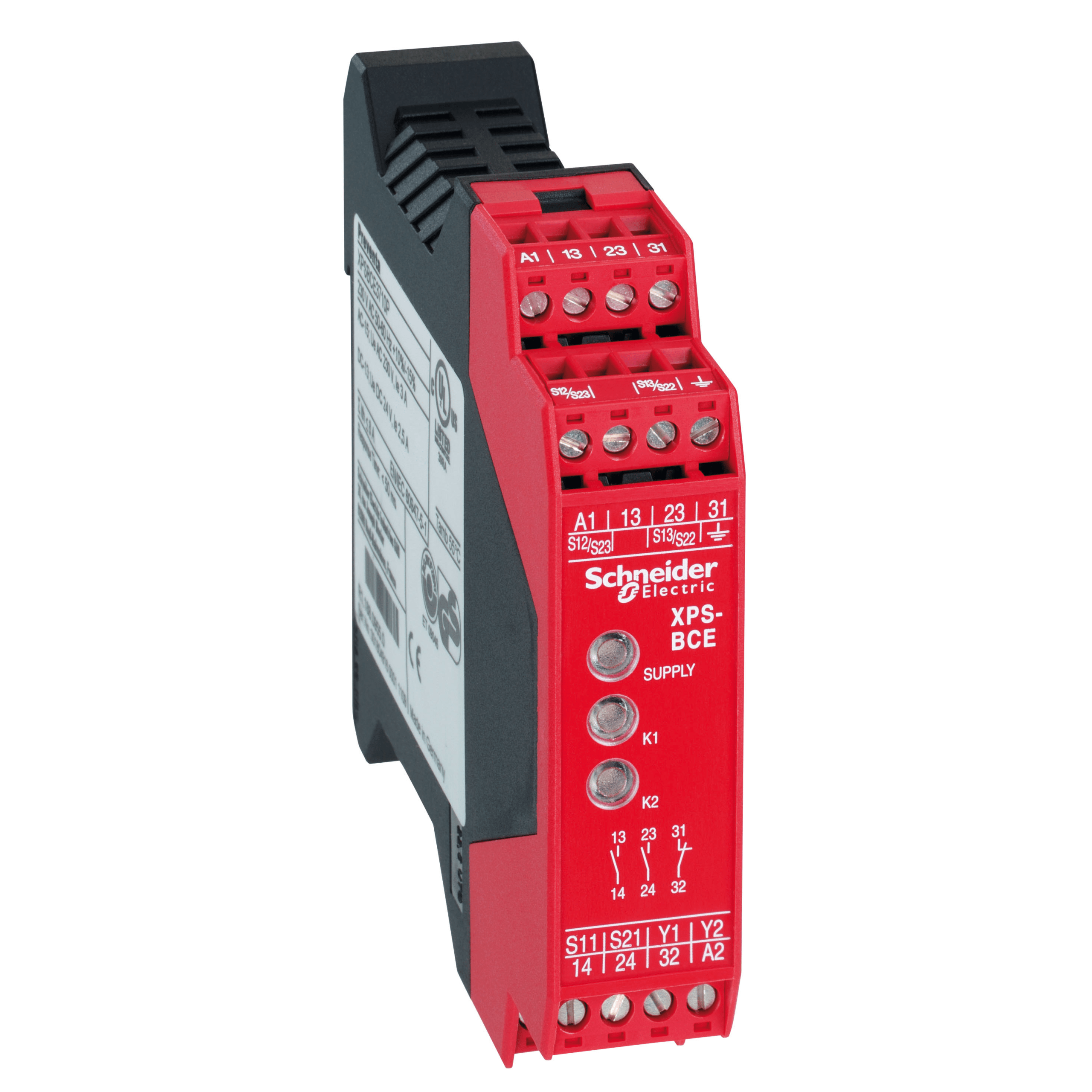 XPSBCE3110P - module XPSBCE - two-hand control - 24 V AC/DC Telemecanique
