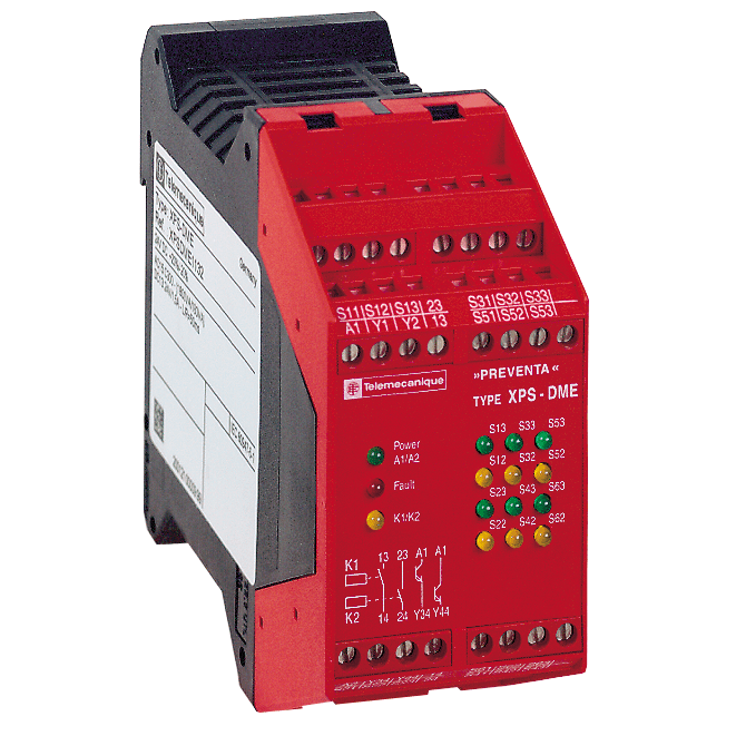 XPSDME1132 - module XPSDM - 6 coded magnetic switch - 24 V DC Telemecanique