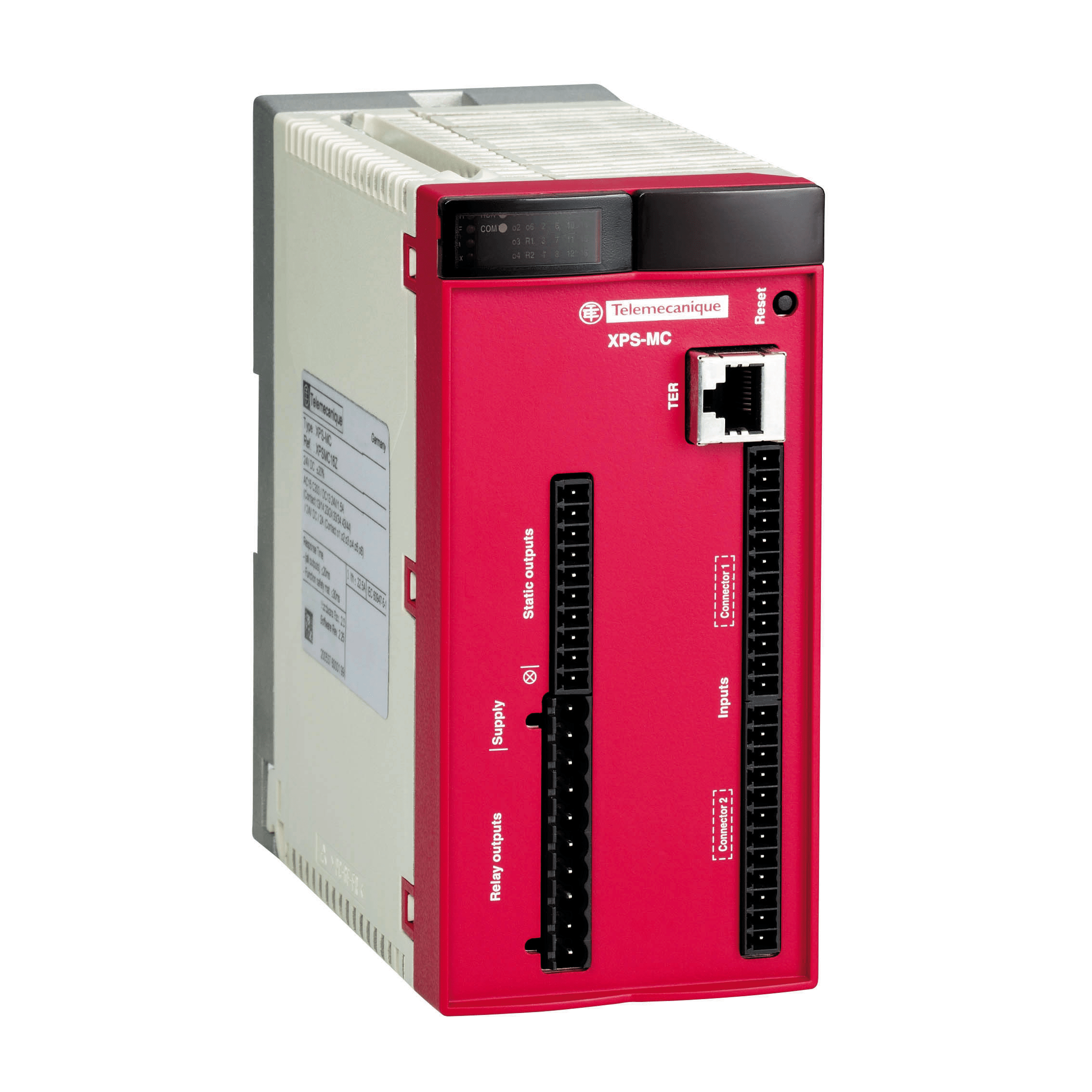 XPSMC16Z - safety controller XPS-MC - 24 V DC - 16 input - 30 LEDs signalling Telemecanique