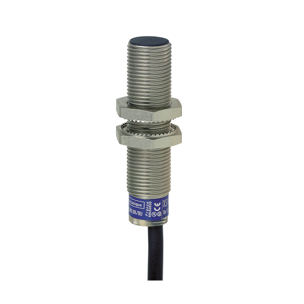 XS512B1MBL2 — XS512B1MBL2 - Inductive proximity sensors XS, inductive sensor XS5 M12, L53mm, brass, Sn2mm, 24...240VAC/DC, cable 2 m Telemecanique Sensors