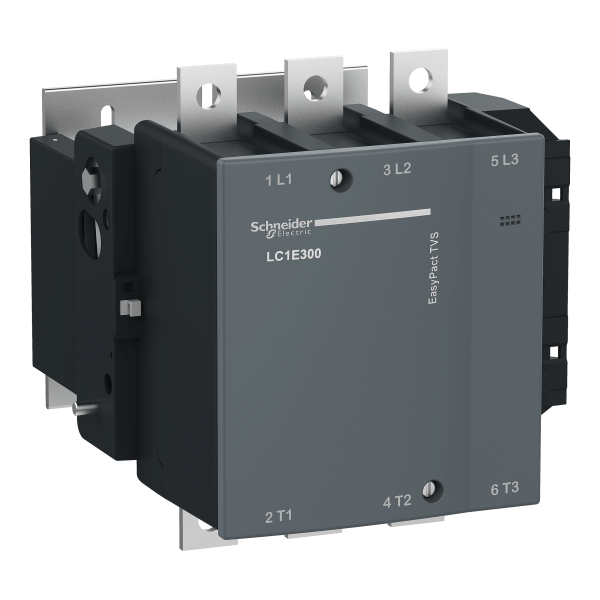 LC1E300F5 — LC1E300F5 - EasyPact TVS contactor 3P(3 NO) - AC-3 - <= 440 V 300A - 110 V AC coil Schneider Electric