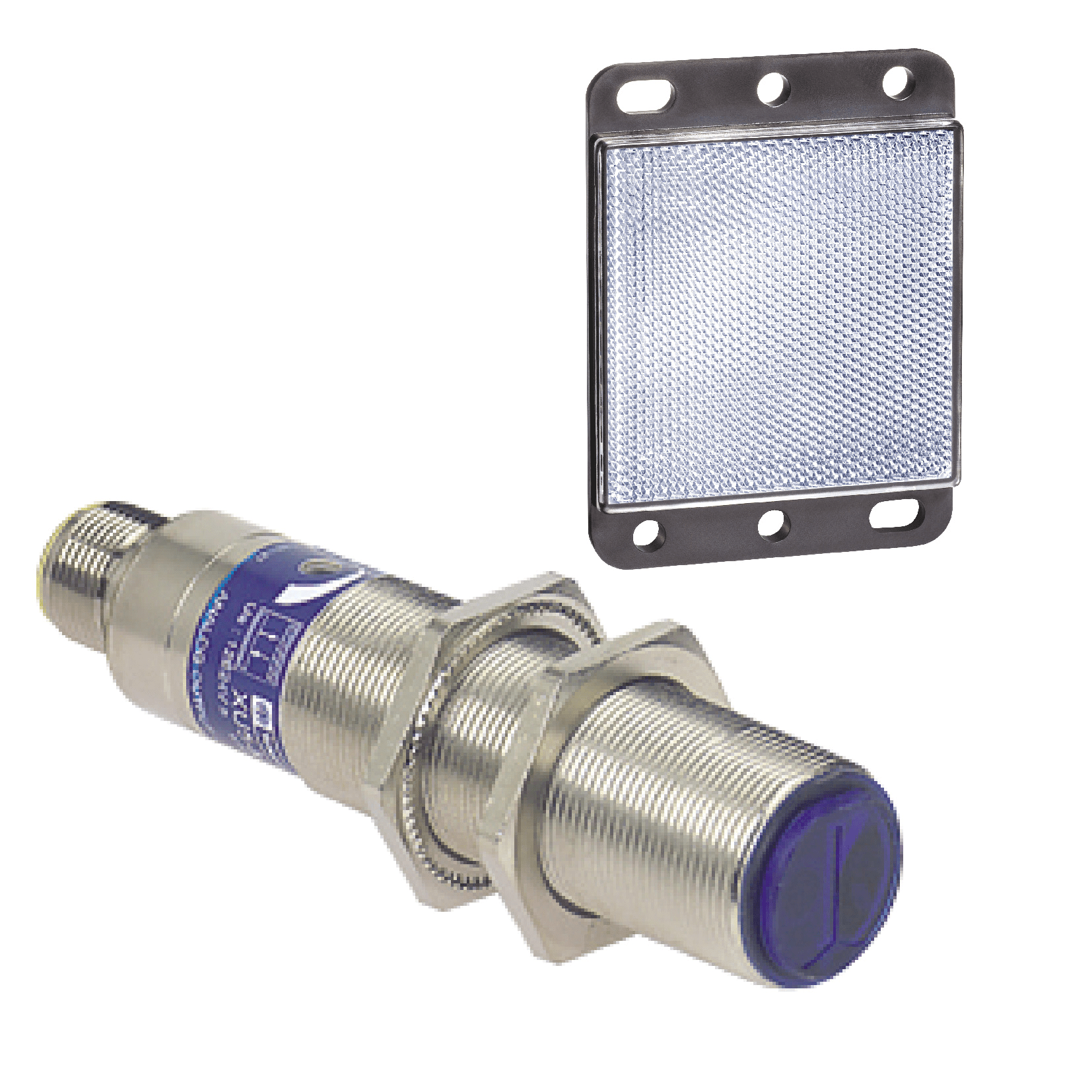 XU9M18MA230K - Photoelectric sensors XU, XU9, polarised, Sn 2 m, 24...240VAC/DC, 1/2" Telemecanique Sensors