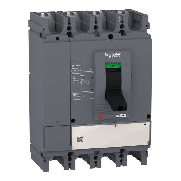 LV563401 — LV563401 - switch disconnector EasyPact CVS630NA, 4 poles, 630 A AC22A, 500 A AC23A Schneider Electric