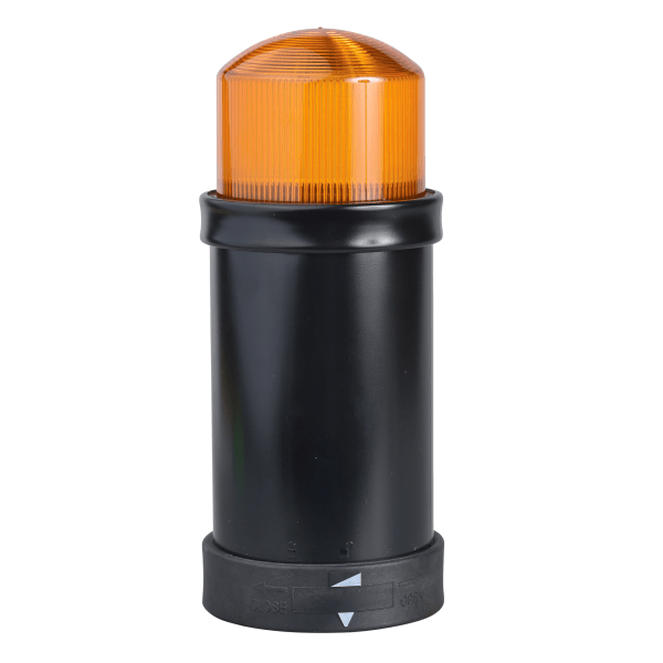 XVBC8B5 — XVBC8B5 - Harmony XVB, Illuminated unit for modular tower lights, plastic, orange, Ø70, integral "flash" discharge tube, 10 joule, 24 V AC/DC Schneider Electric