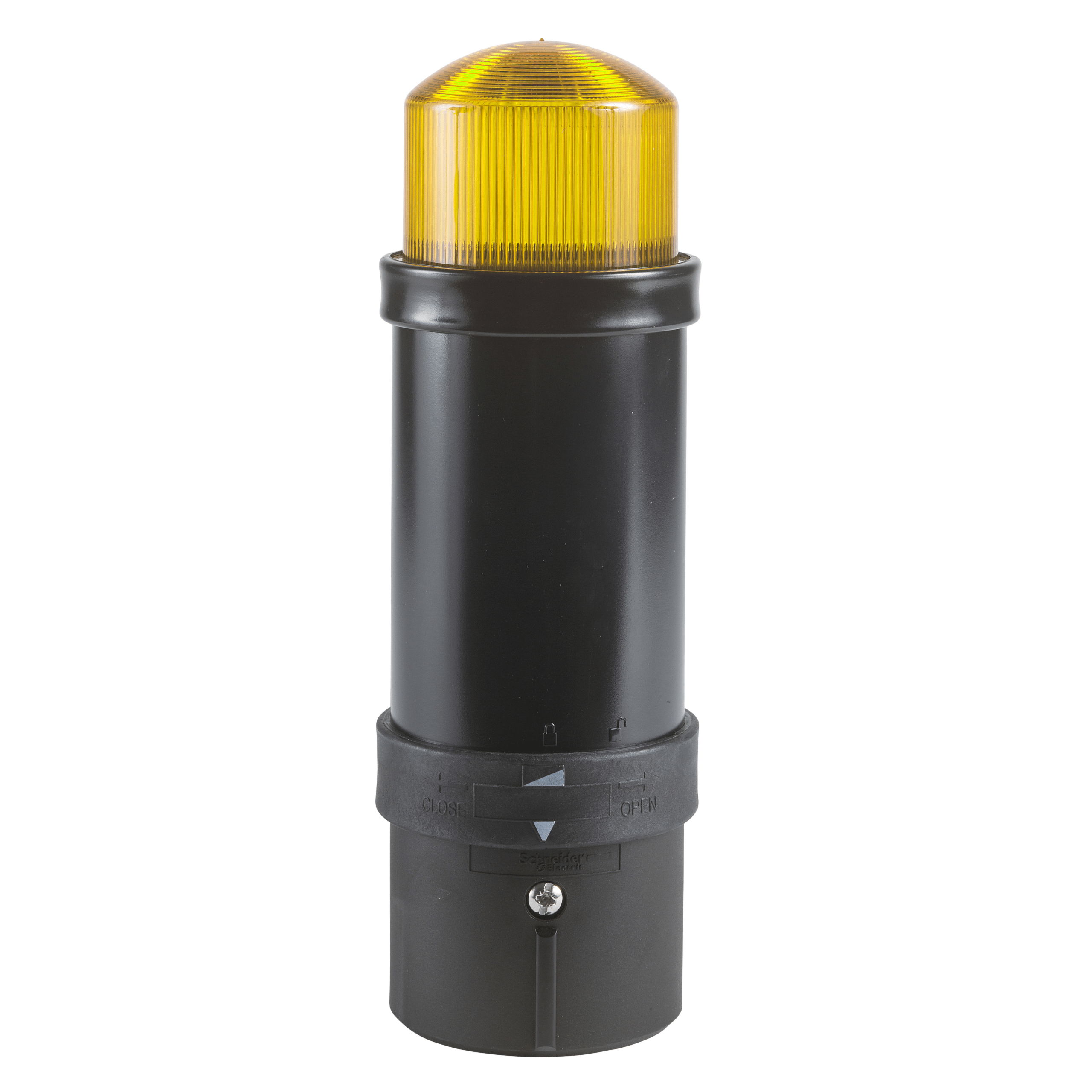 XVBL6B8 - Complete beacon, Harmony XVB Universal, yellow strobe 5 joule,24 V AC dc Schneider Electric