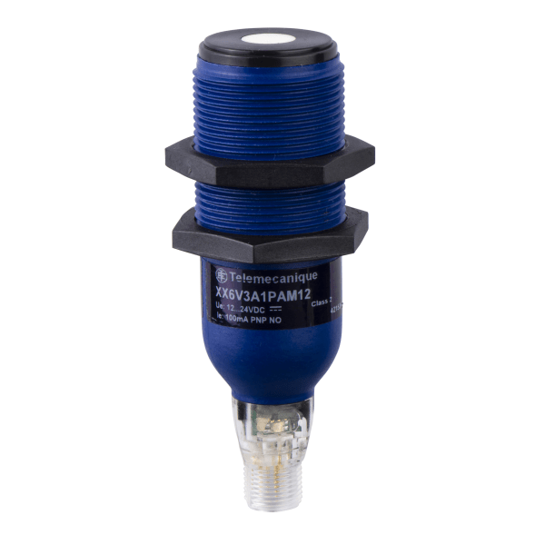 XX9V3A1C2M12 — XX9V3A1C2M12 - Ultrasonic sensors XX, ultrasonic sensor cylindrical M30, Sn 1 m, 4...20 mA, M12 connector Telemecanique