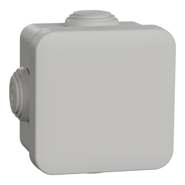 ENN05002 — ENN05002 - Mureva BOX - junction box - 4 grommets Ø 20 - 65x65x45 mm Schneider Electric
