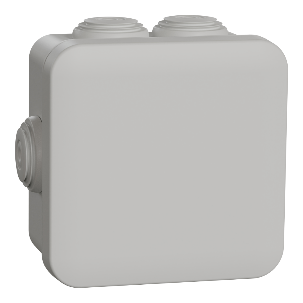 ENN05004 - Mureva BOX - junction box - 7 grommets Ø20 - 80x80x45 mm Schneider Electric