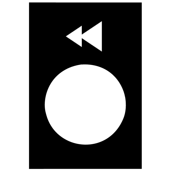 ZB2BY2906 — ZB2BY2906 - legend - 30 x 40 mm - black - left or lower, slow-fast Schneider Electric