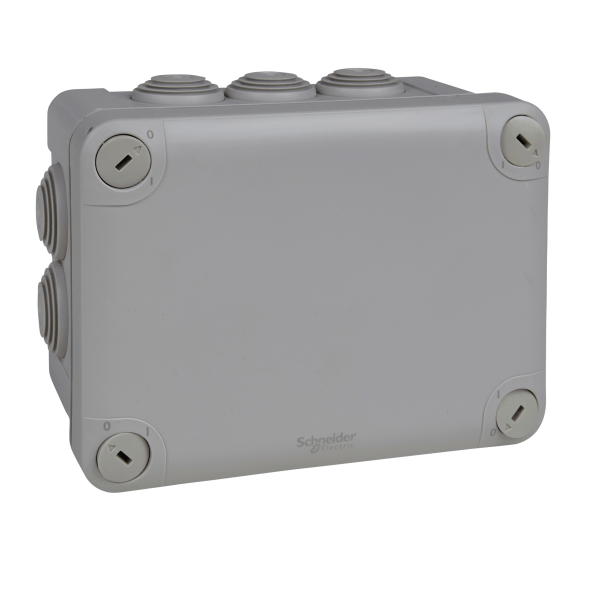 ENN05267 — ENN05267 - Mureva BOX - security junction box - 10 grommets Ø25 - 150x105x80 mm Schneider Electric