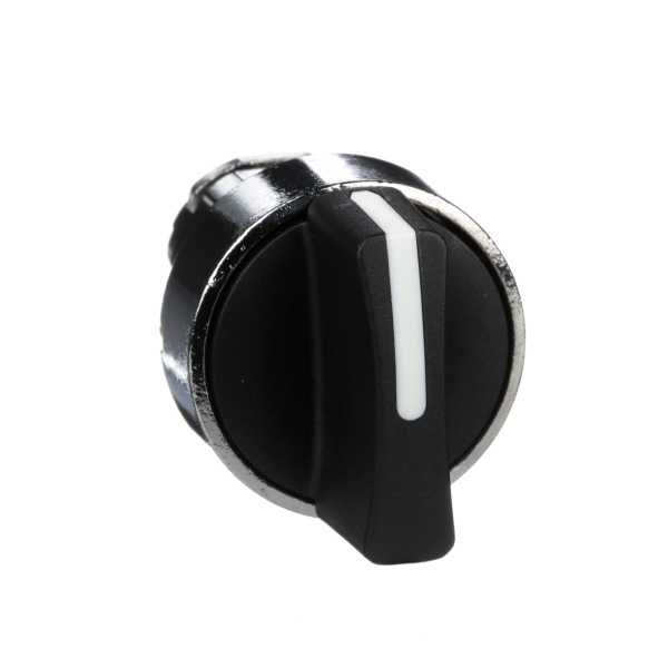 ZB4BD5 — ZB4BD5 - Harmony XB4, Selector switch head, metal, black, Ø22, 3 positions, spring return to center Schneider Electric