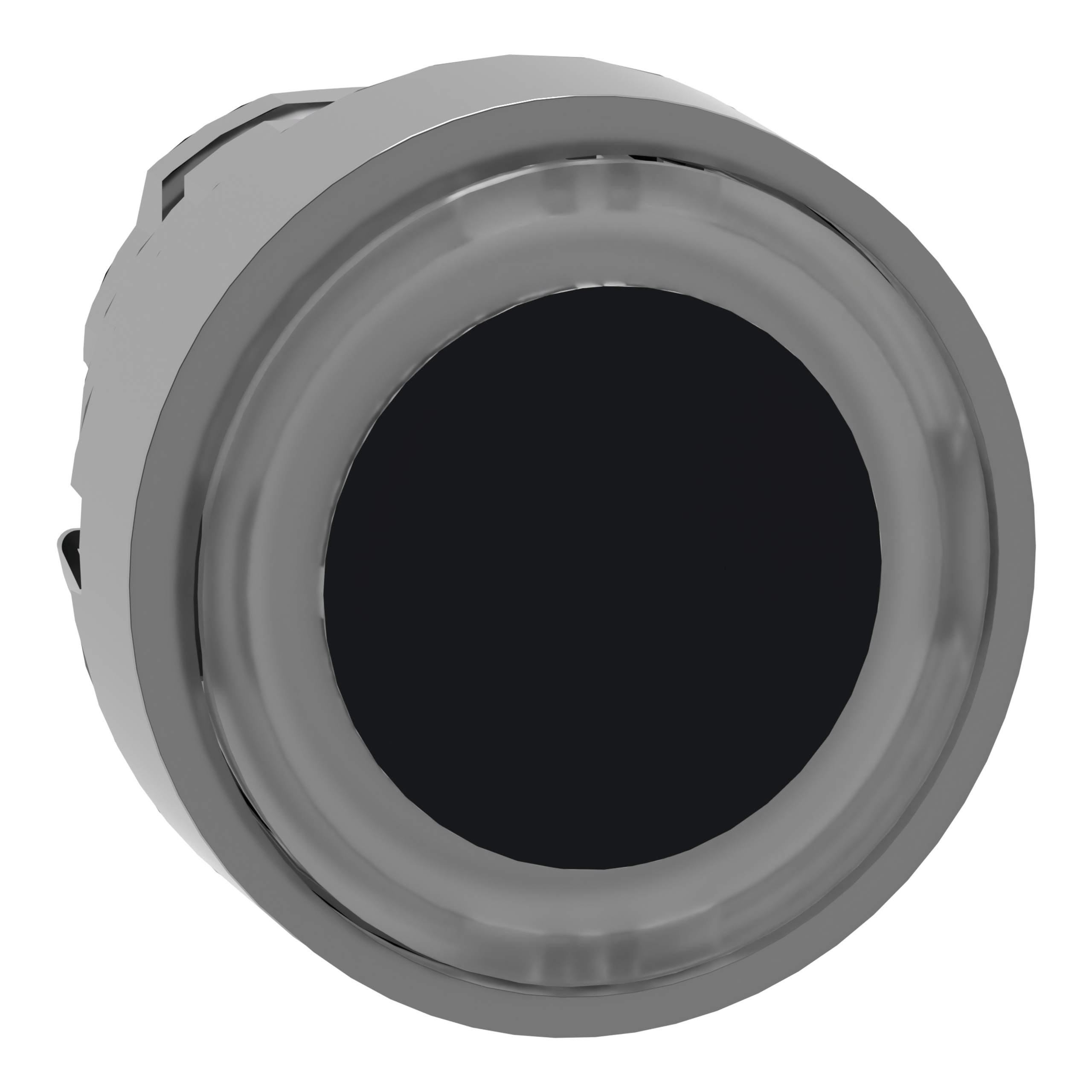 ZB4BW913 - Head for illuminated push button, Harmony XB4, white flush pushbutton Ø22 mm spring return integral LED Schneider Electric