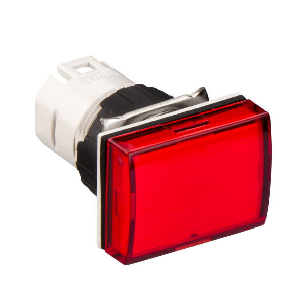 ZB6DV4 — ZB6DV4 - Head for pilot light, Harmony XB6, rectangular red Ø 16 integral LED Schneider Electric