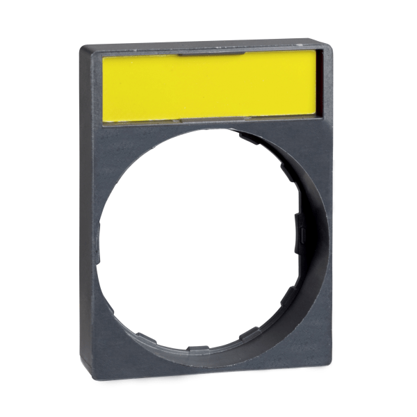ZBY2H101 — ZBY2H101 - legend holder 30 x 40 mm with legend 8 x 27 mm unmarked Schneider Electric