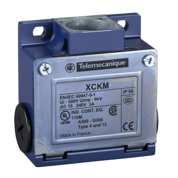 ZCKMD39H29 — ZCKMD39H29 - Limit switch body, Limit switches XC Standard, ZCKM, 2NC+1 NO, snap action, M20 Telemecanique Sensors