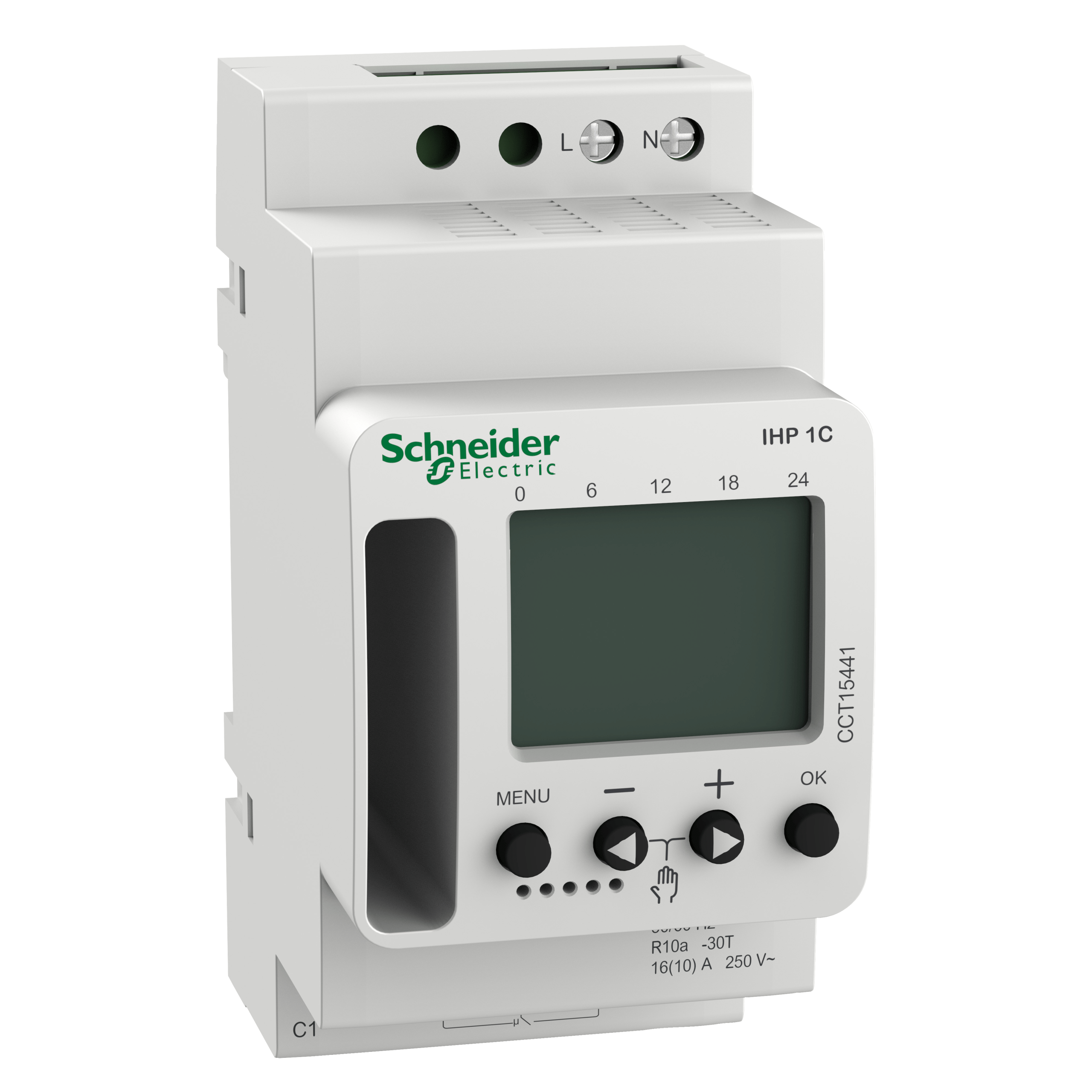 CCT15441 - Acti9 IHP 1C w (24h/7d) programmable time switch Schneider Electric