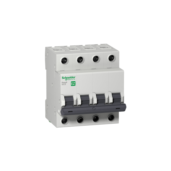 EZ9F53410 — EZ9F53410 - Miniature circuit breaker, Easy9, 4P, 10 A, C curve, 3 kA Schneider Electric