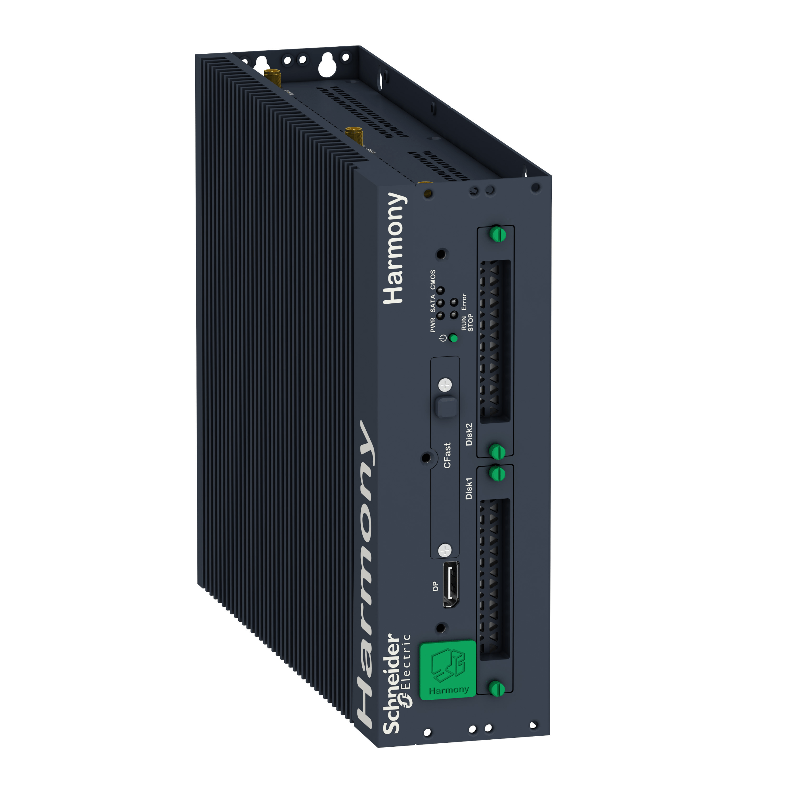HMIBMUHI29D2801 - Modular box PC, Harmony iPC, HMIBM Universal HDD DC Windows 10 2 slots Schneider Electric