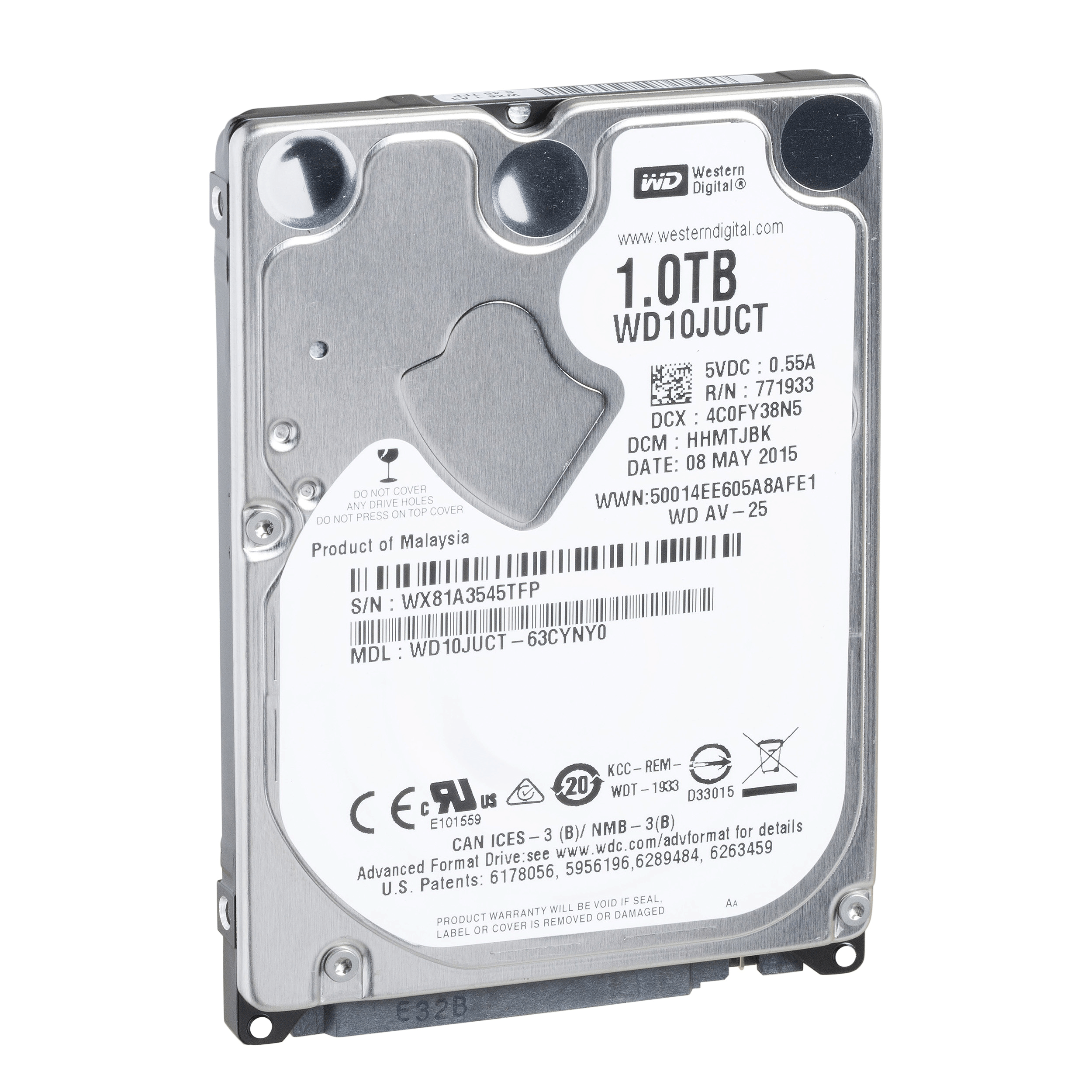 HMIYHDD01TR2 - Hard disk, Harmony iPC, Spare HDD enterprise 24/7 for Rack PC Schneider Electric