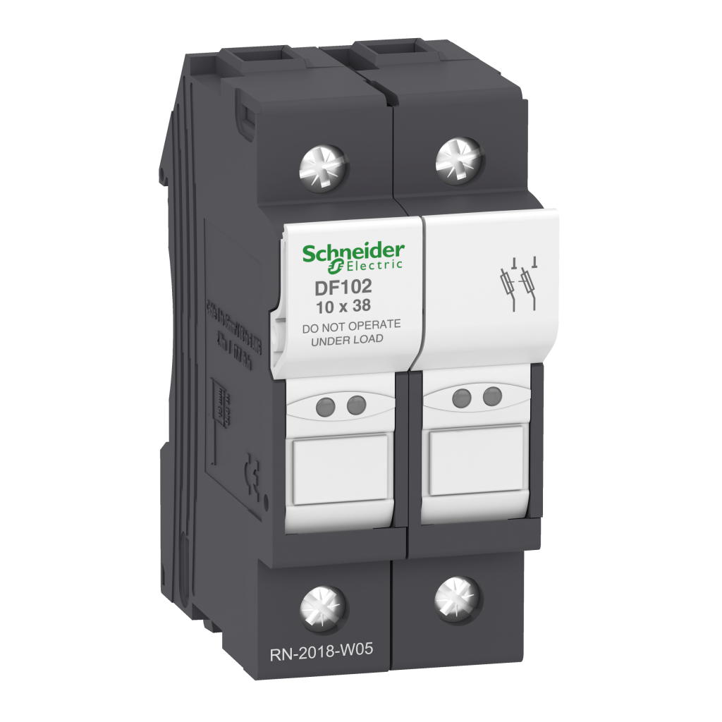 DF102 - Fuse carrier TeSys DF, 2P 32A, fuse size 10x38 mm Schneider Electric