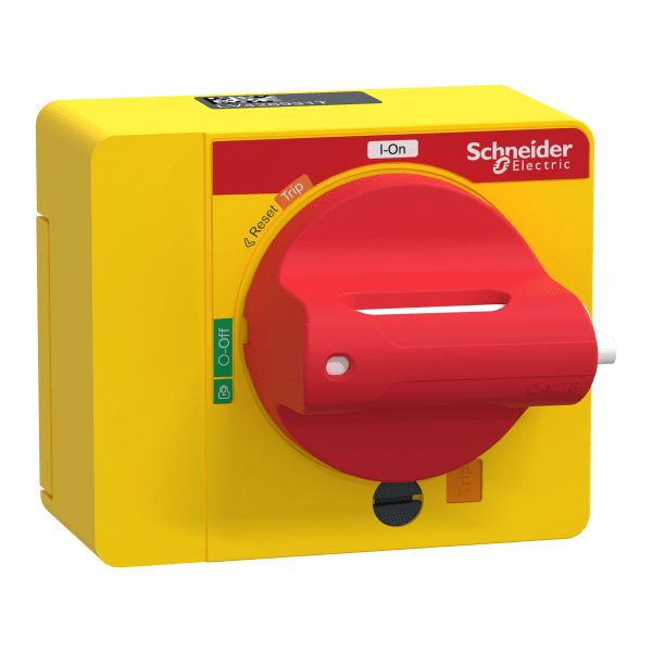 LV426931T — LV426931T - direct rotary handle, ComPacT NSXm, red handle on yellow front, IP40 Schneider Electric