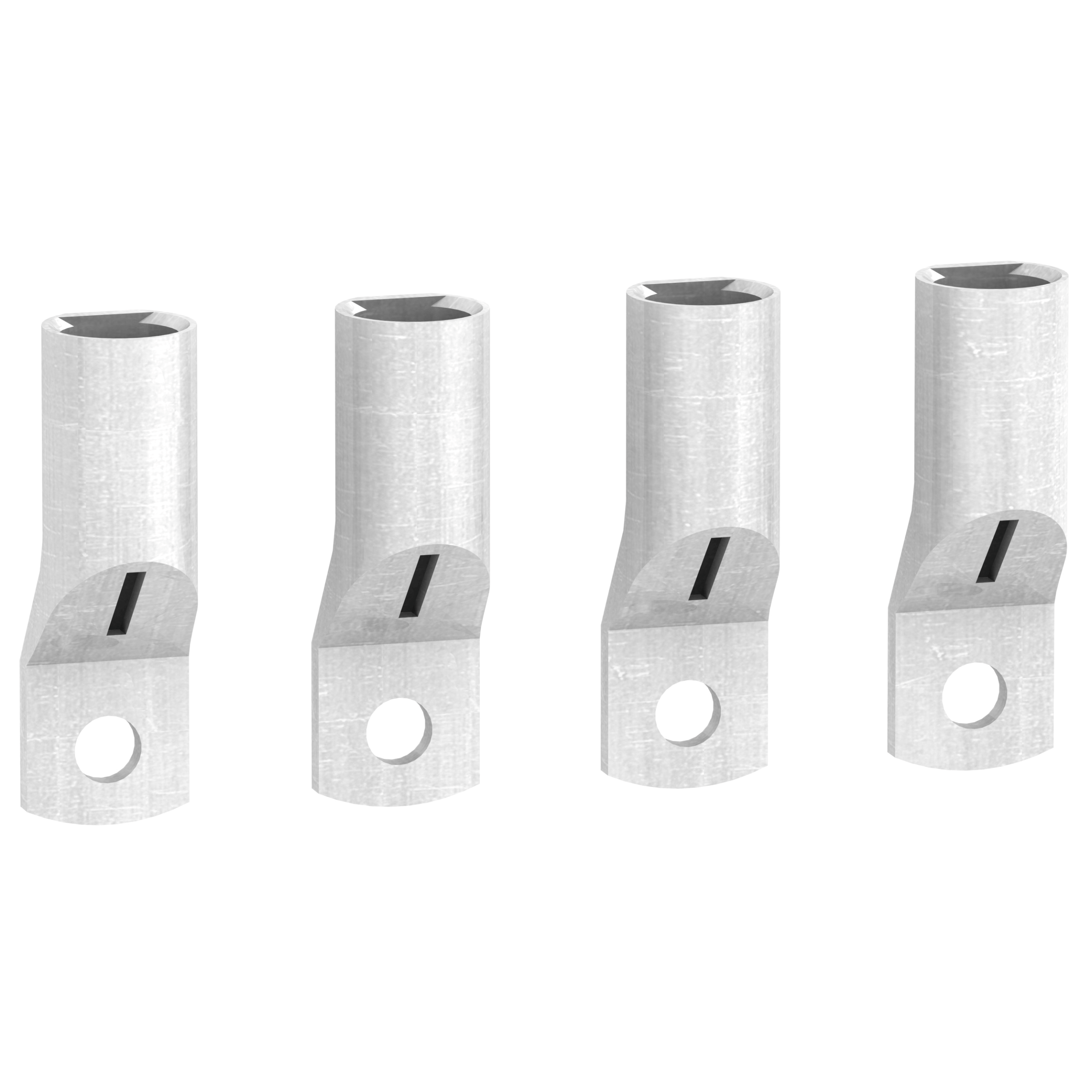LV429257 - crimp lugs for copper cable, 150 mm², set of 4 parts Schneider Electric