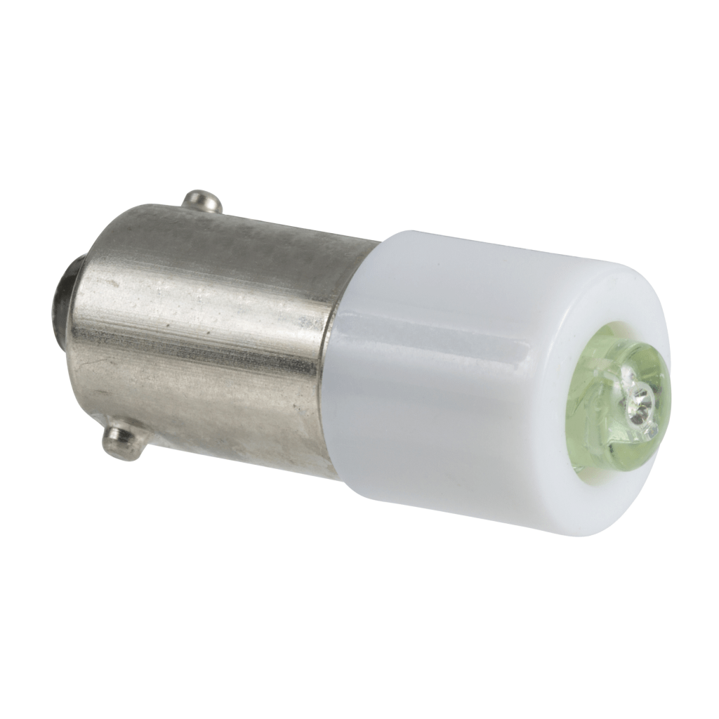 DL1CJ0483 - LED bulb with BA9s base - green - 48 V AC/DC Schneider Electric