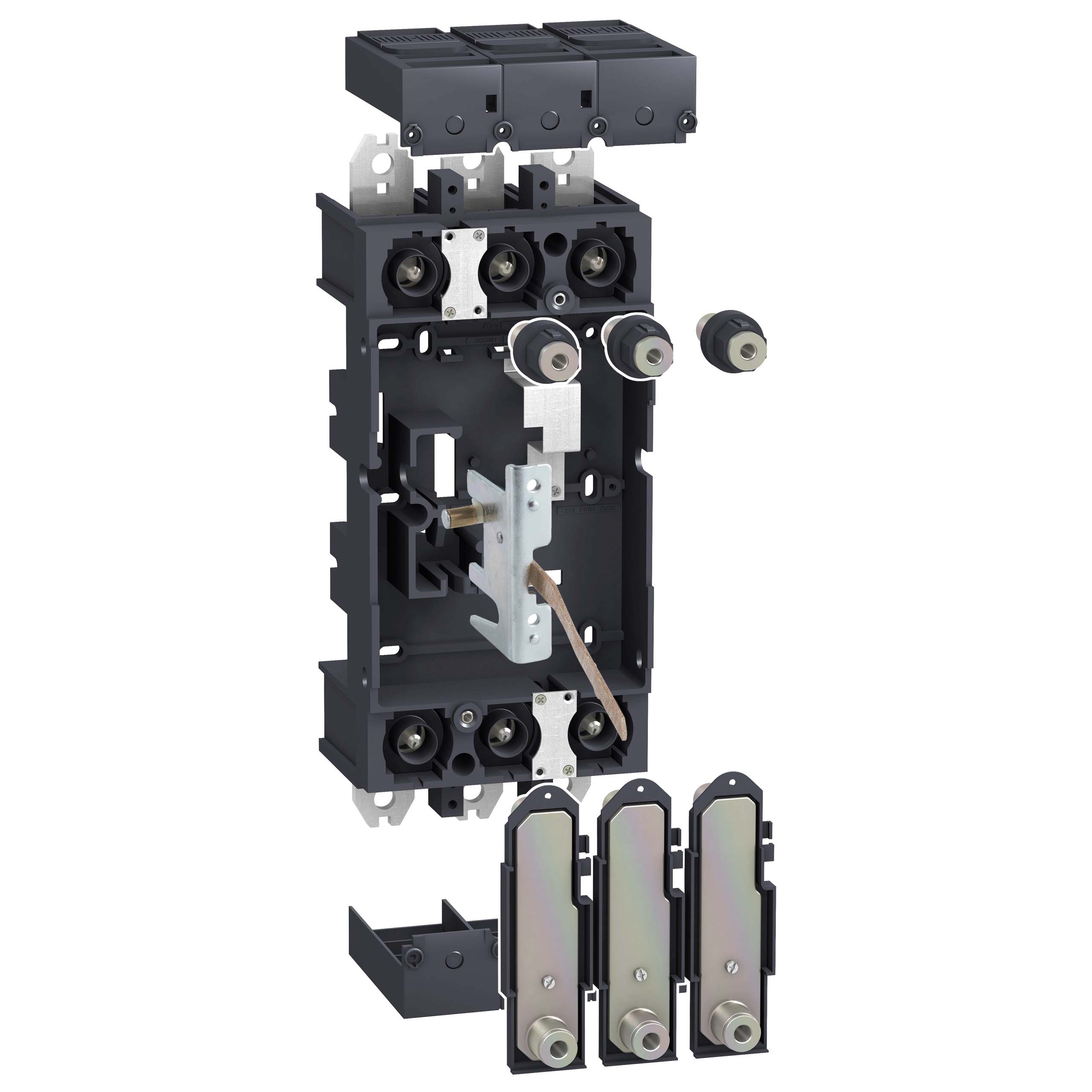 LV432540 - plug-in kit, ComPact NSX 400/630 with Vigi add-on module, 3 poles Schneider Electric