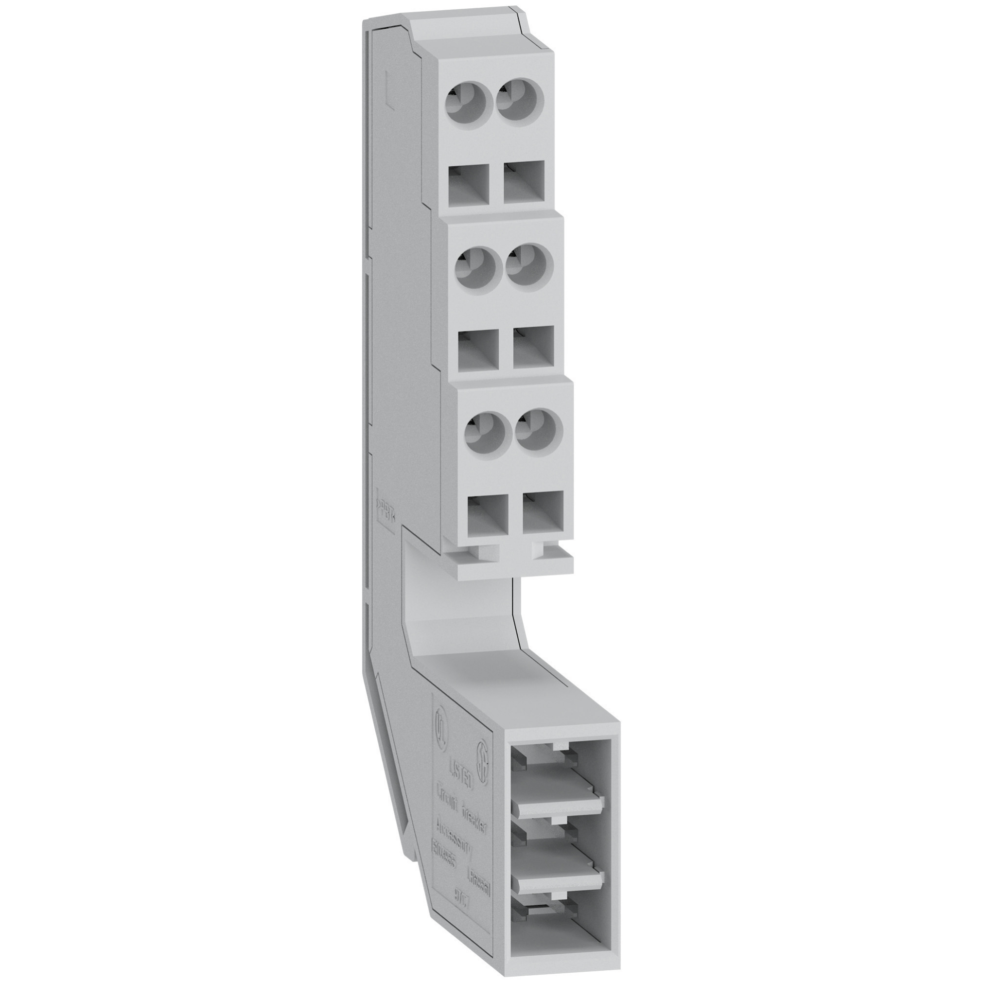 LV833098 - 3 wires terminal block - 1 part - for Masterpact MTZ1 drawout Schneider Electric