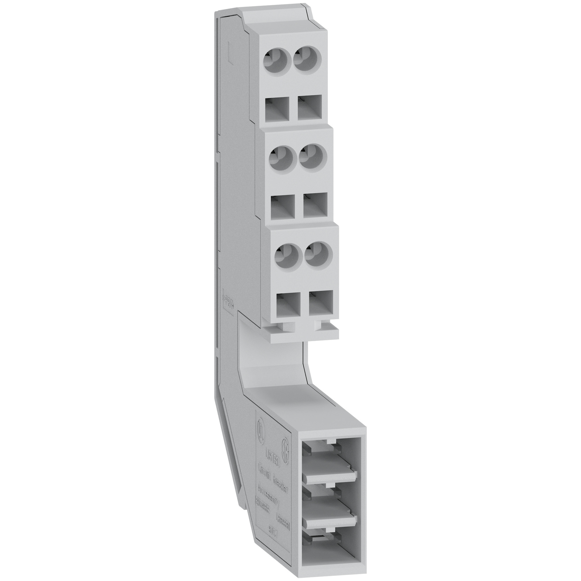 LV833099 - MTZ1 chassis 6 wires terminal block Schneider Electric
