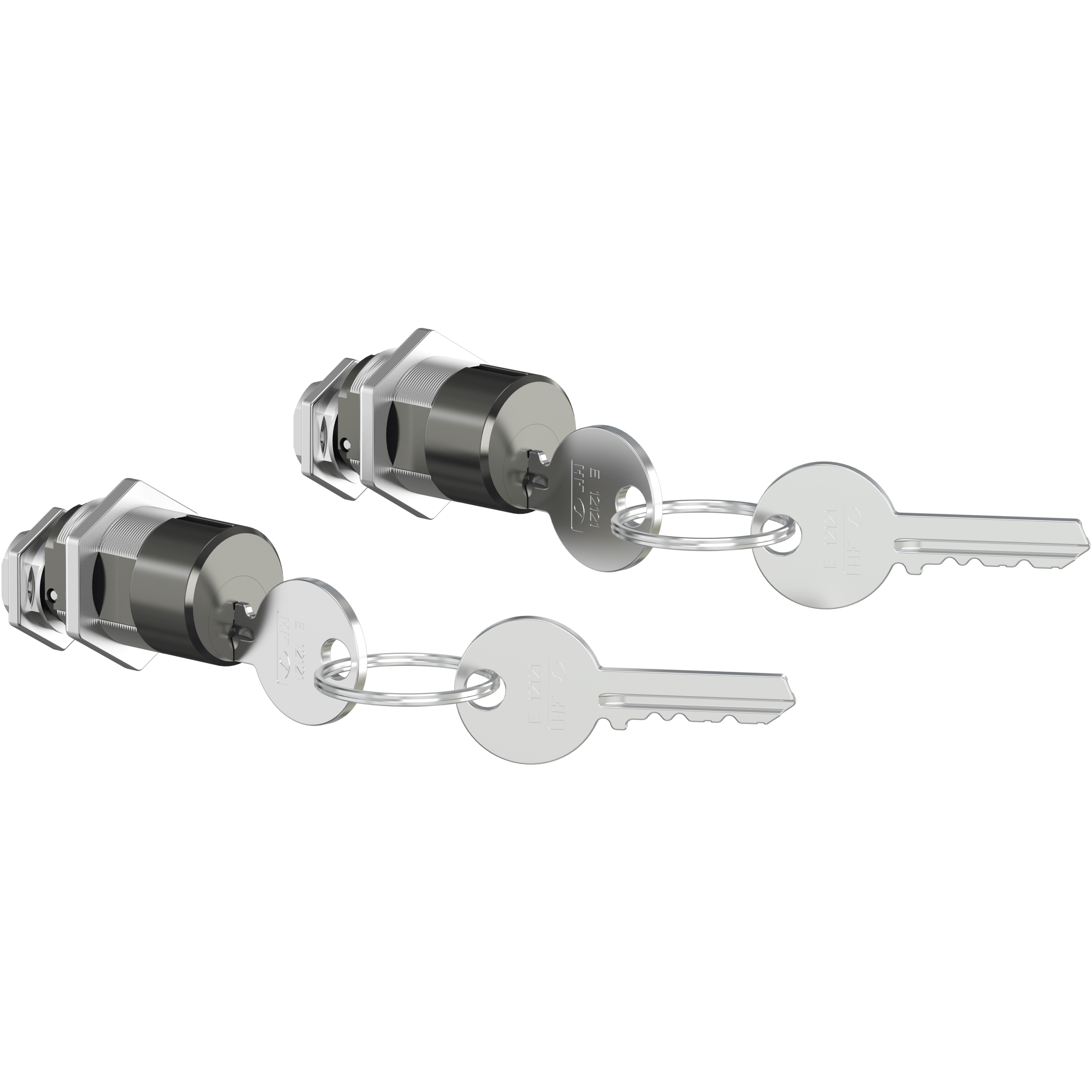 LV833778 - Chassis locking - 2 Ronis locks 2 diff keys Schneider Electric